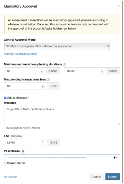 Figure 2 CPDAO ARDOR